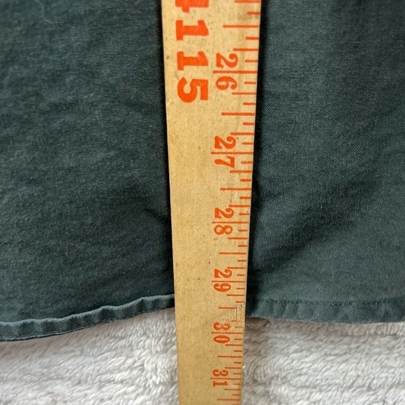 CABELAS Shooting Shirt Quilted Shoulder Patch Medium Green - Picture 13 of 15